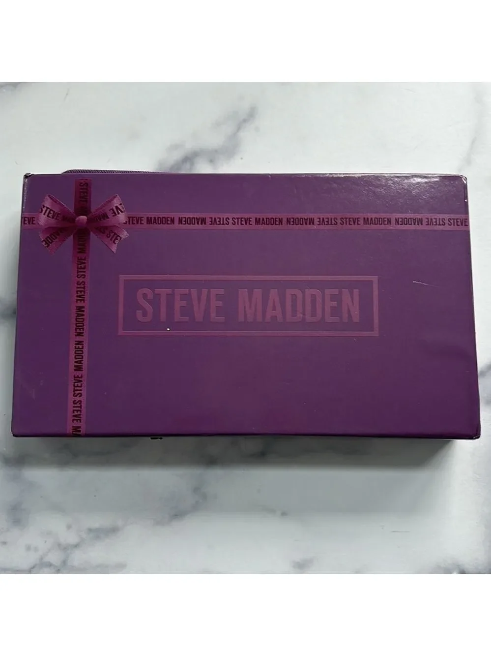 Steve Madden BZippy Grape Purple Boxed Wallet Wristlet NWT